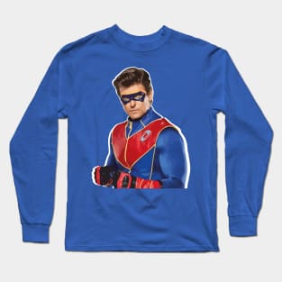 Captain Man Vintage Long Sleeve T-Shirt